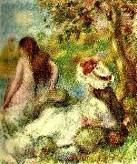 Pierre-Auguste Renoir badet oil painting